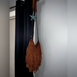 Steve Madden fringe crossbody, like brand new